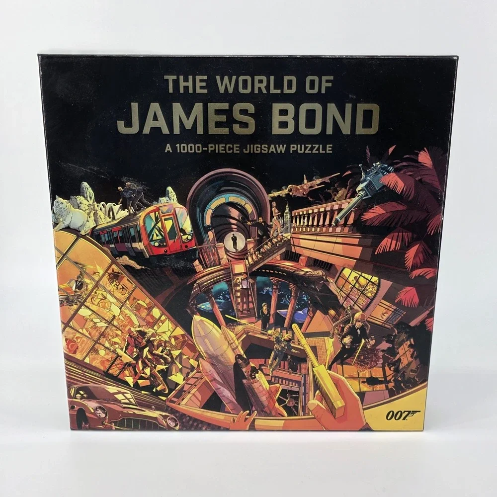 The World of James Bond: A 1000-piece Jigsaw Puzzle‎ by Laurence King Publishing